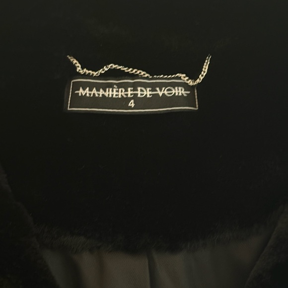 Maniere De Voir Deya Jacket in Black - Picture 7 of 7